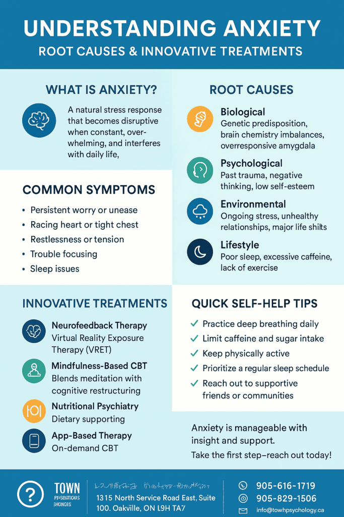 Understanding What Causes Anxiety & Innovative Treatments